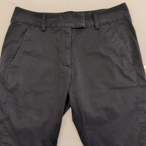 Adidas Sz 6 Women Shorts Black Stretch Pockets Performance Zip Fly Golf Bermuda - Picture 3 of 10